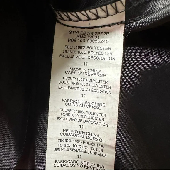 My Mi’chelle Floral High Low Skirt Large - Picture 8 of 8